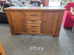Large Oak Sideboard with 4 Drawers and 2 Doors- CS I12