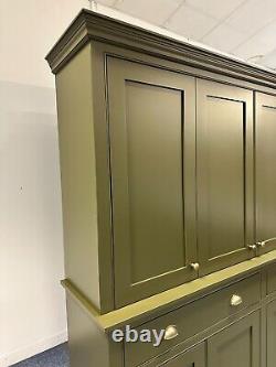 Large Painted Shaker Kitchen Larder Cupboard Bi-fold Doors ANY SIZE OR COLOUR