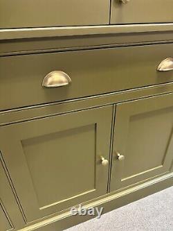 Large Painted Shaker Kitchen Larder Cupboard Bi-fold Doors ANY SIZE OR COLOUR