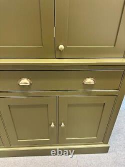 Large Painted Shaker Kitchen Larder Cupboard Bi-fold Doors ANY SIZE OR COLOUR