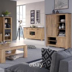 Large Sideboard 2 Doors, 2 Drawers, Wine Rack, Modern Storage Cabinet