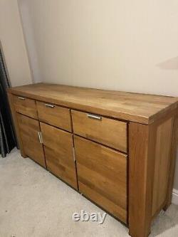 Large Solid Oak Sideboard