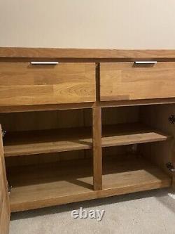 Large Solid Oak Sideboard