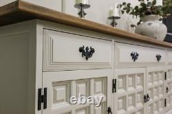 Large Solid Oak Younger Toledo Sideboard Kitchen Dresser Console Showhome