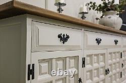 Large Solid Oak Younger Toledo Sideboard Kitchen Dresser Console Showhome