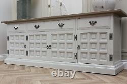 Large Solid Oak Younger Toledo Sideboard Kitchen Dresser Console Showhome