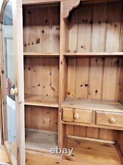 Large Solid Pine Welsh Dresser 3 Drawer