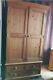 Large Solid Wood Pine Double Wardrobe Bedroom Furniture 3 Drawer 2 Doors Country