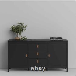 Large Storage Sideboard Vintage Retro Cabinet Modern Cupboard Chest Drawers Unit