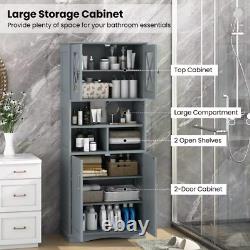 Large Storage Unit With Doors Freestanding Storage Cabinet Living Room Drawer