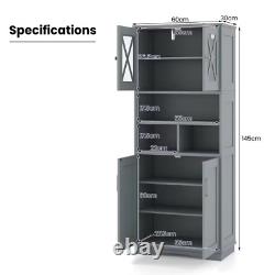 Large Storage Unit With Doors Freestanding Storage Cabinet Living Room Drawer