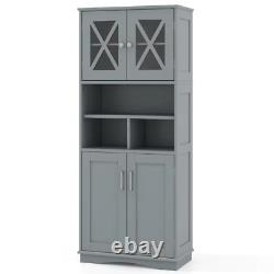 Large Storage Unit With Doors Freestanding Storage Cabinet Living Room Drawer