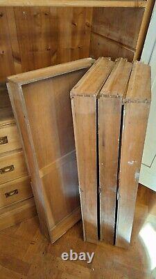 Large Victorian Pine Housekeepers Cupboard / Linen Press DISMANTLES