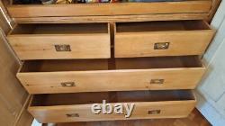 Large Victorian Pine Housekeepers Cupboard / Linen Press DISMANTLES