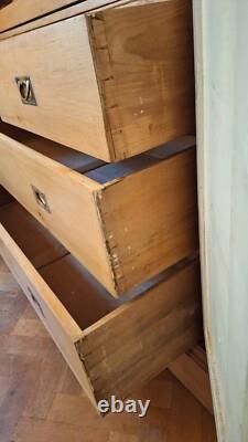 Large Victorian Pine Housekeepers Cupboard / Linen Press DISMANTLES