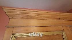 Large Victorian Pine Housekeepers Cupboard / Linen Press DISMANTLES