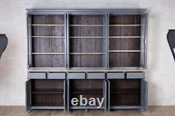 Large Vintage Kitchen Dress Pine Bookcase