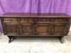 Large Vintage Oak Old Charm 4 Drawer Sideboard Heavy Solid