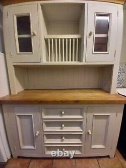 Large Vintage Traditional Kitchen Dresser ideal for upcycling project