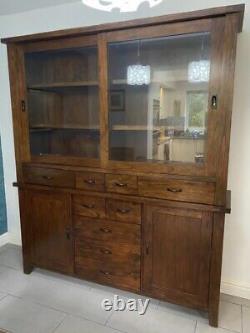 Large Wooden Display Cabinet