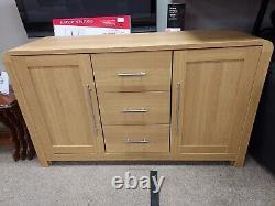 Large Wooden Sideboard With 2 Doors And 3 Drawers Cs W57