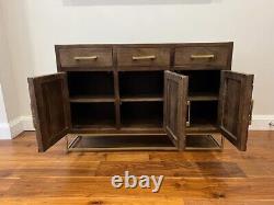 Large beautiful Cabinet J. N Rusticus Montrose Large Chevron Cabinet