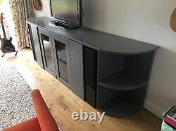 Large handmade front room unit for tv stereo