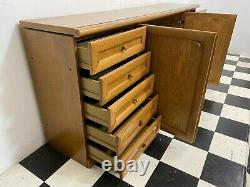 Large oak ten drawer two door farmhouse sideboard comes in 4 parts Delivery