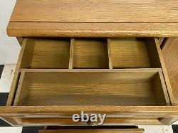 Large oak ten drawer two door farmhouse sideboard comes in 4 parts Delivery