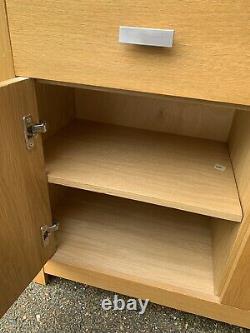 Large solid oak sideboard