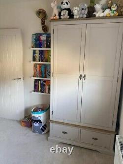 Large standing wardrobe DOVE GREY