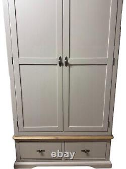 Large standing wardrobe DOVE GREY