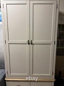 Large standing wardrobe DOVE GREY