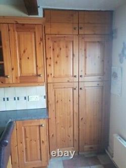 Large used kitchen, Schreiber, soft close oak doors and drawers, dismantled