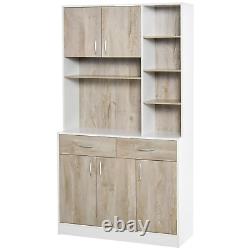 Larger Kitchen Larder Cupboard Buffet Storage Cabinet Server Sideboard Drawers