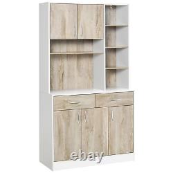 Larger Kitchen Larder Cupboard Buffet Storage Cabinet Server Sideboard Drawers