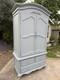 Laura Ashley Wardrobe French Style Solid Wood in Grey Large 2 Door 3 Drawer