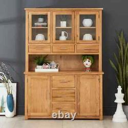 London Oak Large Dresser Kitchen Dining Room UK19-UK19A