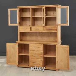 London Oak Large Dresser Kitchen Dining Room UK19-UK19A