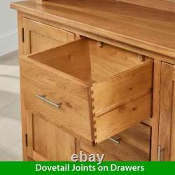 London Oak Large Dresser Kitchen Dining Room UK19-UK19A