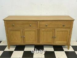 Malvern Shaker large oak four door two drawer sideboard RRP £400 Delivery