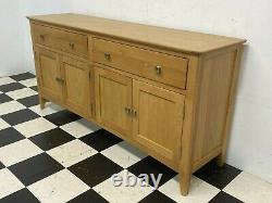 Malvern Shaker large oak four door two drawer sideboard RRP £400 Delivery