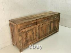 Mango Hardwood Large Sideboard3 cabinet doors, 4 shelves and 3 drawers on top