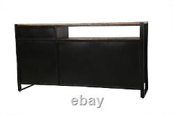 Mango Wooden Large Sideboard with 3 Doors and 1 Drawer with enough Storage Space