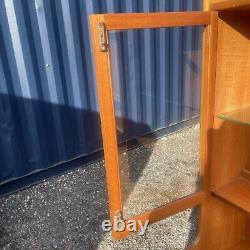 Mid Century Teak Nathan Wall Unit, Large Vintage Dresser With Cupboard & Drawers