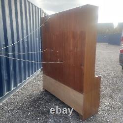 Mid Century Teak Nathan Wall Unit, Large Vintage Dresser With Cupboard & Drawers