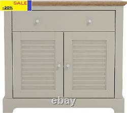 Milan 2 Door 1 Drawer Sideboard Cabinet Storage Organizer for Your Home Stor