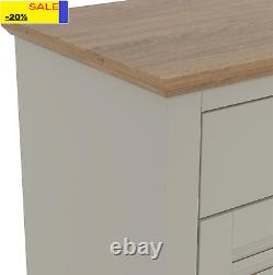 Milan 2 Door 1 Drawer Sideboard Cabinet Storage Organizer for Your Home Stor