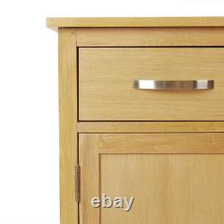 Modern Large Oak Sideboard 3 Door 3 Drawer Buffet Cabinet Storage Cupboards