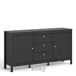 Modern Sideboard 2 Doors 3 Drawers Large Storage Unit Dining Room